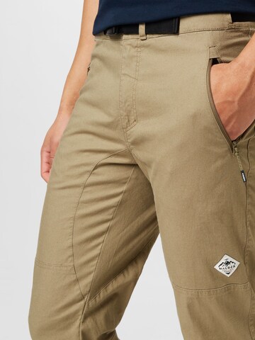 Maloja Regular Sports trousers 'Mazzone' in Brown