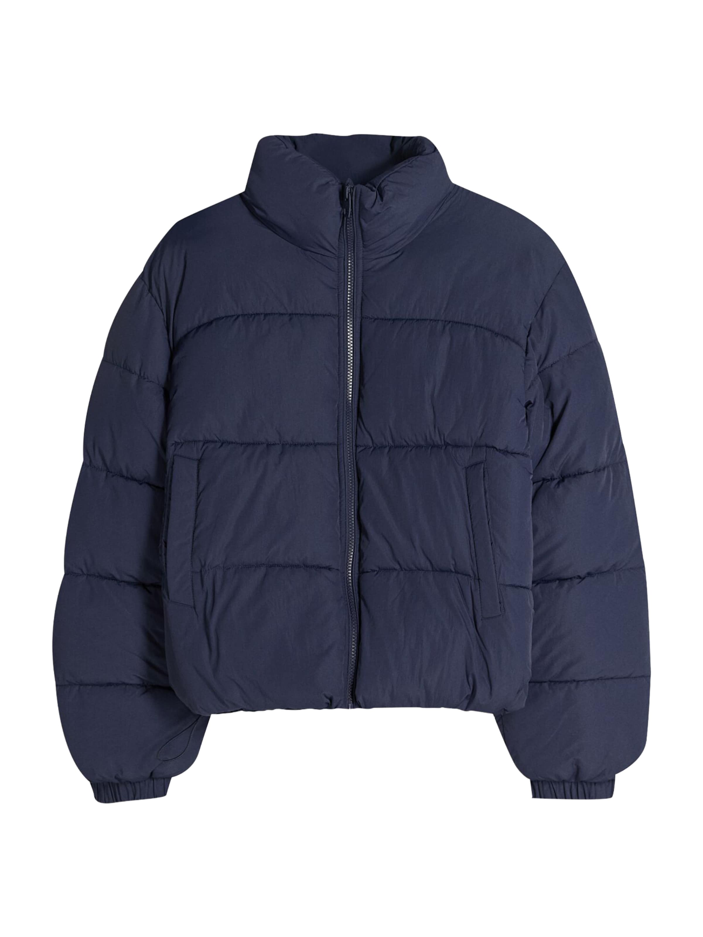 Bershka Zimná bunda - námornícka modrá, Produkt