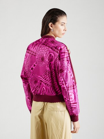 ADIDAS SPORTSWEAR Sports jacket 'Adidas x FARM Rio' in Pink