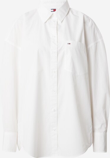 Tommy Jeans Блуза в черно / бяло, Преглед на продукта