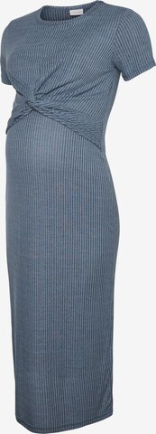 Robe MAMALICIOUS en bleu : devant