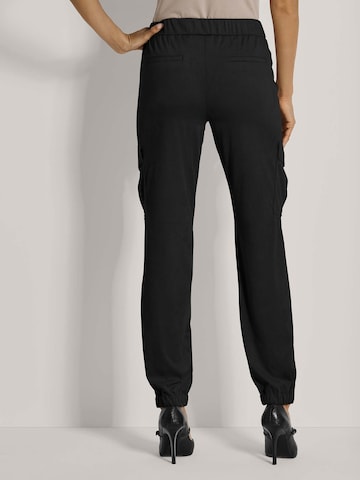 Coupe slim Pantalon cargo MADELEINE en noir