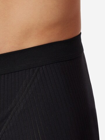SCHIESSER Boxer shorts 'Cotton Essentials Authentic' in Black