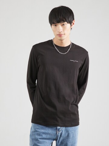 Tommy Jeans Shirt in Schwarz: Vorderseite