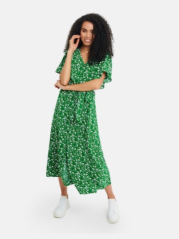 Threadbare Blousejurk 'Fruit' in Groen