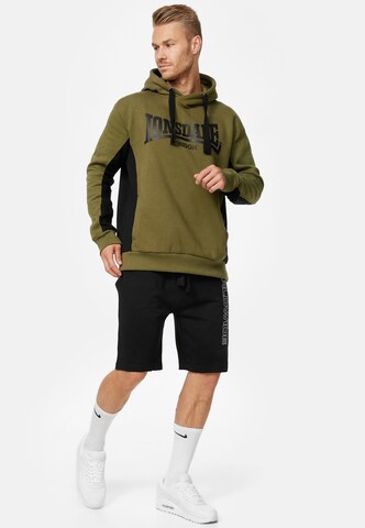 LONSDALE Sweatshirt i grön