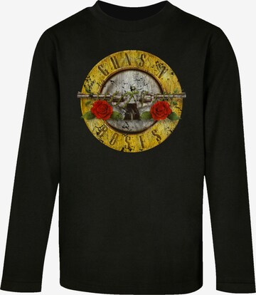 F4NT4STIC Shirt 'Guns 'n' Roses Vintage Classic Logo Black' in Black: front