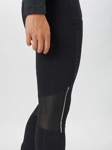 ENDURANCE Skinny Sportovní kalhoty 'Tranny Winter XQL' – černá