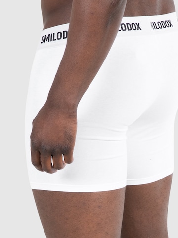 Smilodox Boxershorts in Weiß