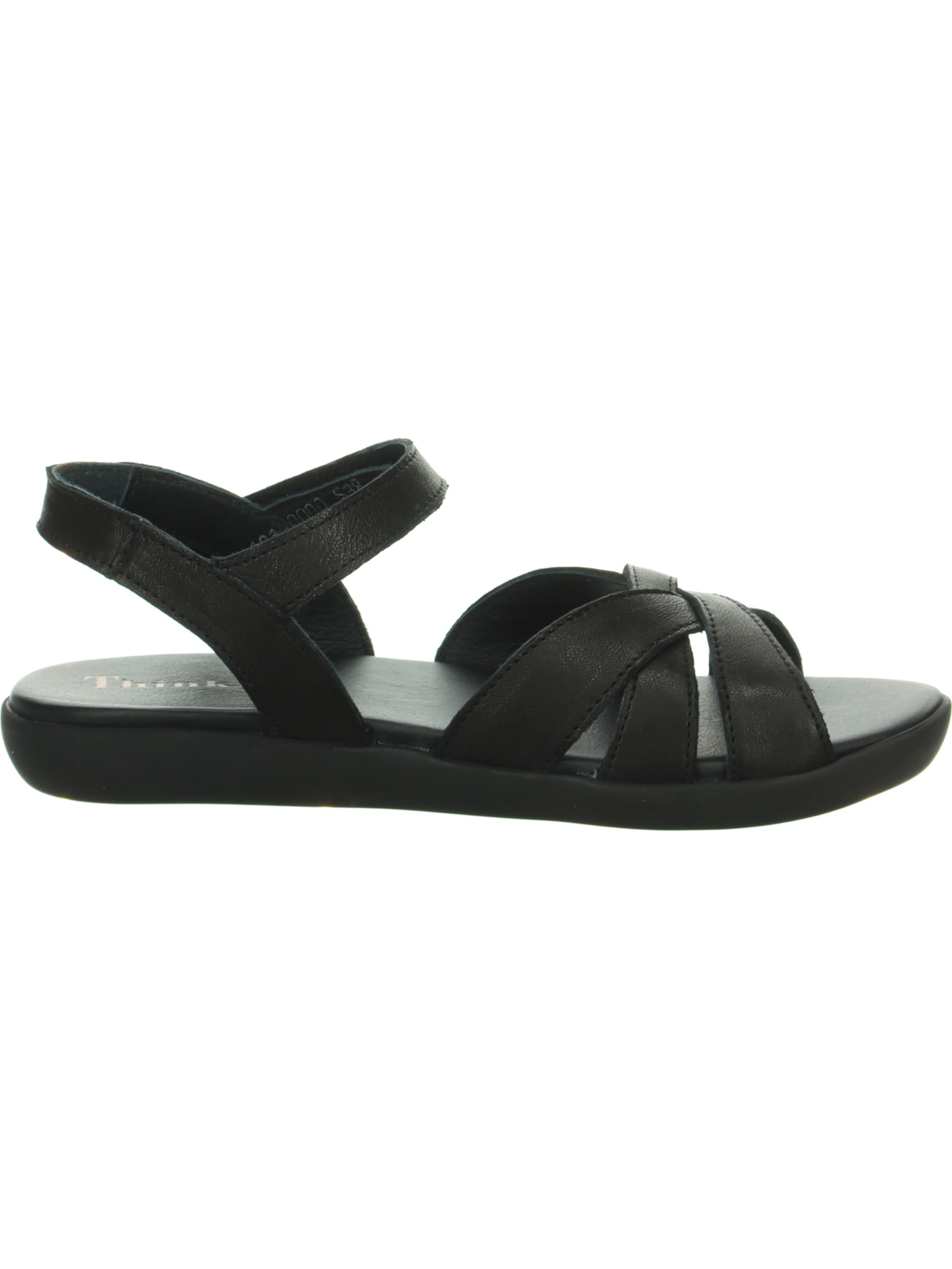 THINK! Sandals 'NATURE SAND' in Black