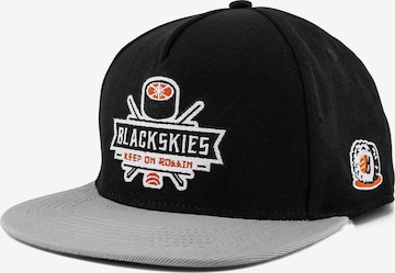 Blackskies Cap 'Beast Mode' in Grau: Vorderseite