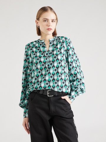 Wallis Blouse in Groen: voorkant