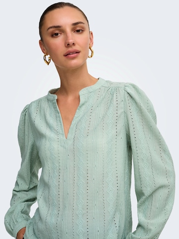 ONLY Blus 'ONLMINNA' i grön