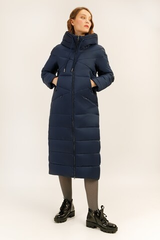 Finn Flare Winter coat in Blue: front