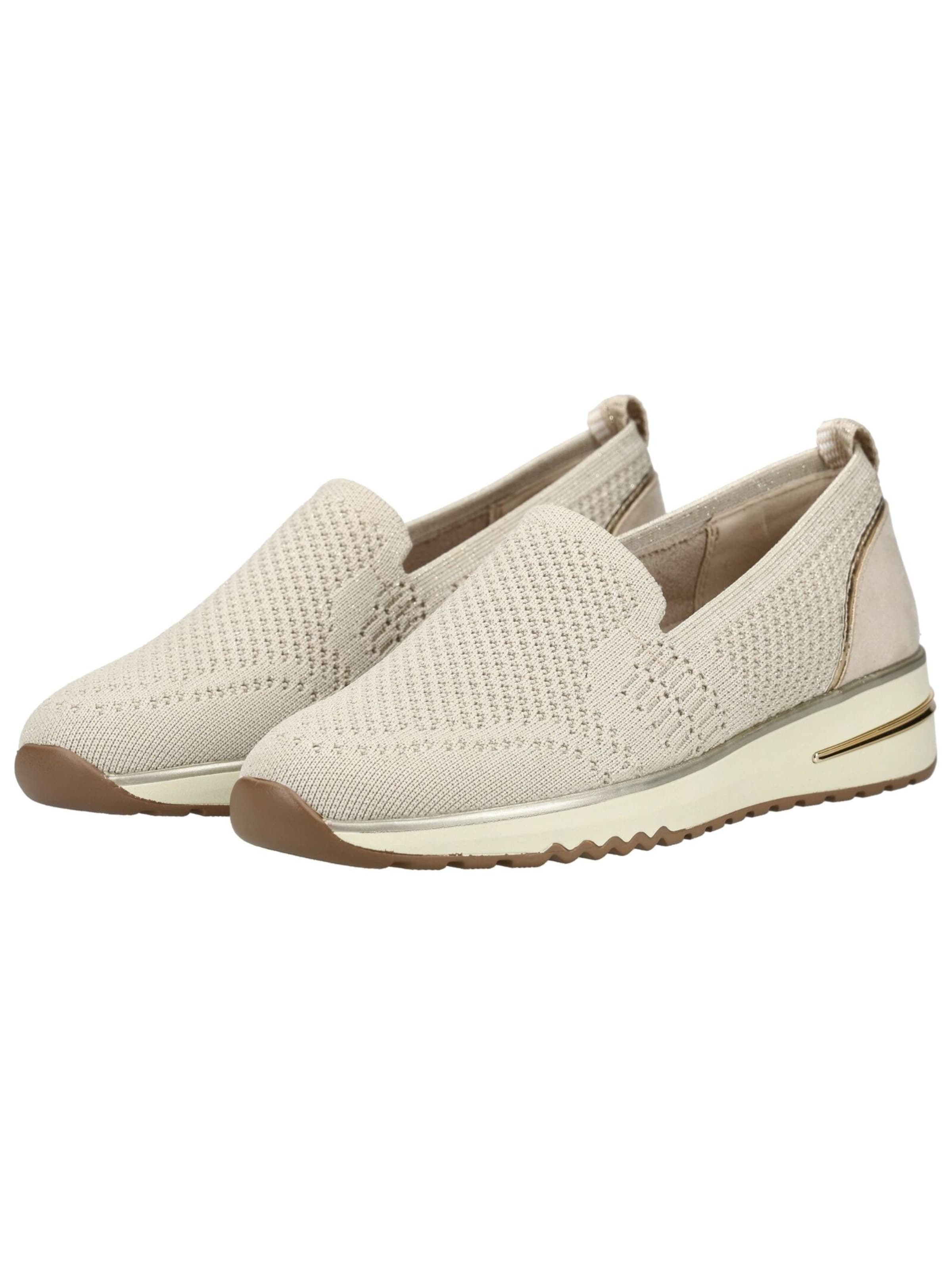 MARCO TOZZI Slipper in Beige