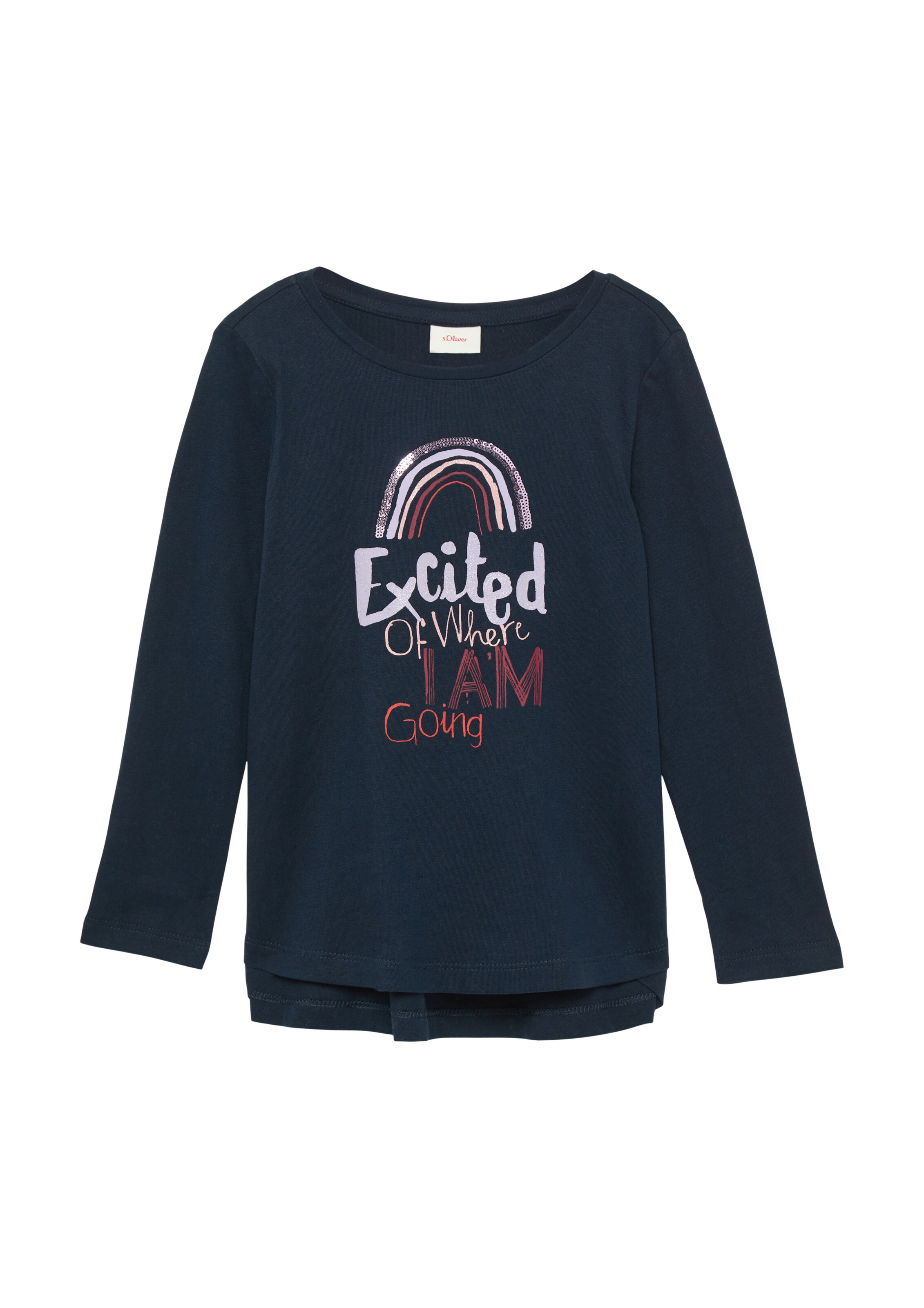 T-Shirt s.Oliver en bleu : devant