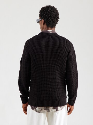 juoda JACK & JONES Megztinis 'JJLINK'