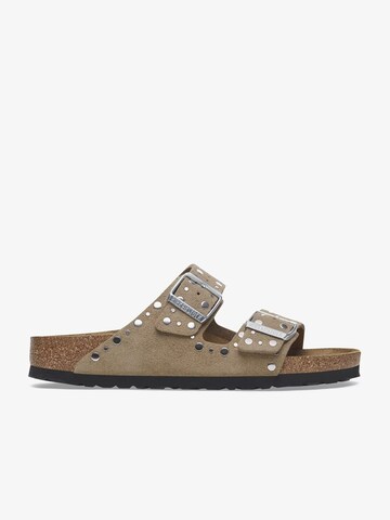 BIRKENSTOCK Muiltjes 'Arizona Rivet' in Beige