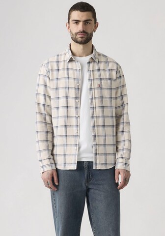 LEVI'S ® Regular Fit Hemd 'Sunset' in Beige: Vorderseite