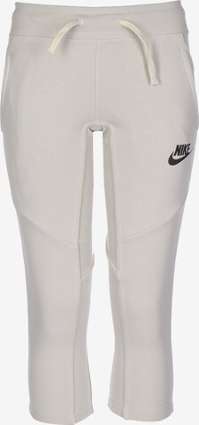 Pantalon de sport Nike Sportswear en beige : devant