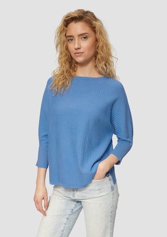 s.Oliver Trui in Blauw: voorkant