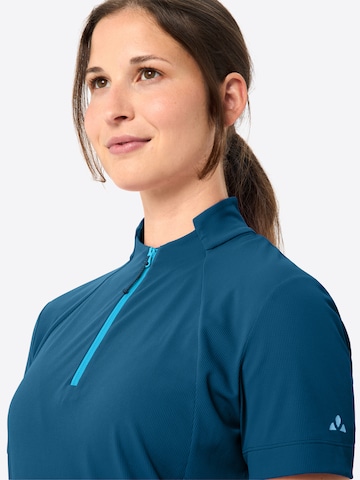 VAUDE T-Shirt 'W Adlux HZ' in Blau