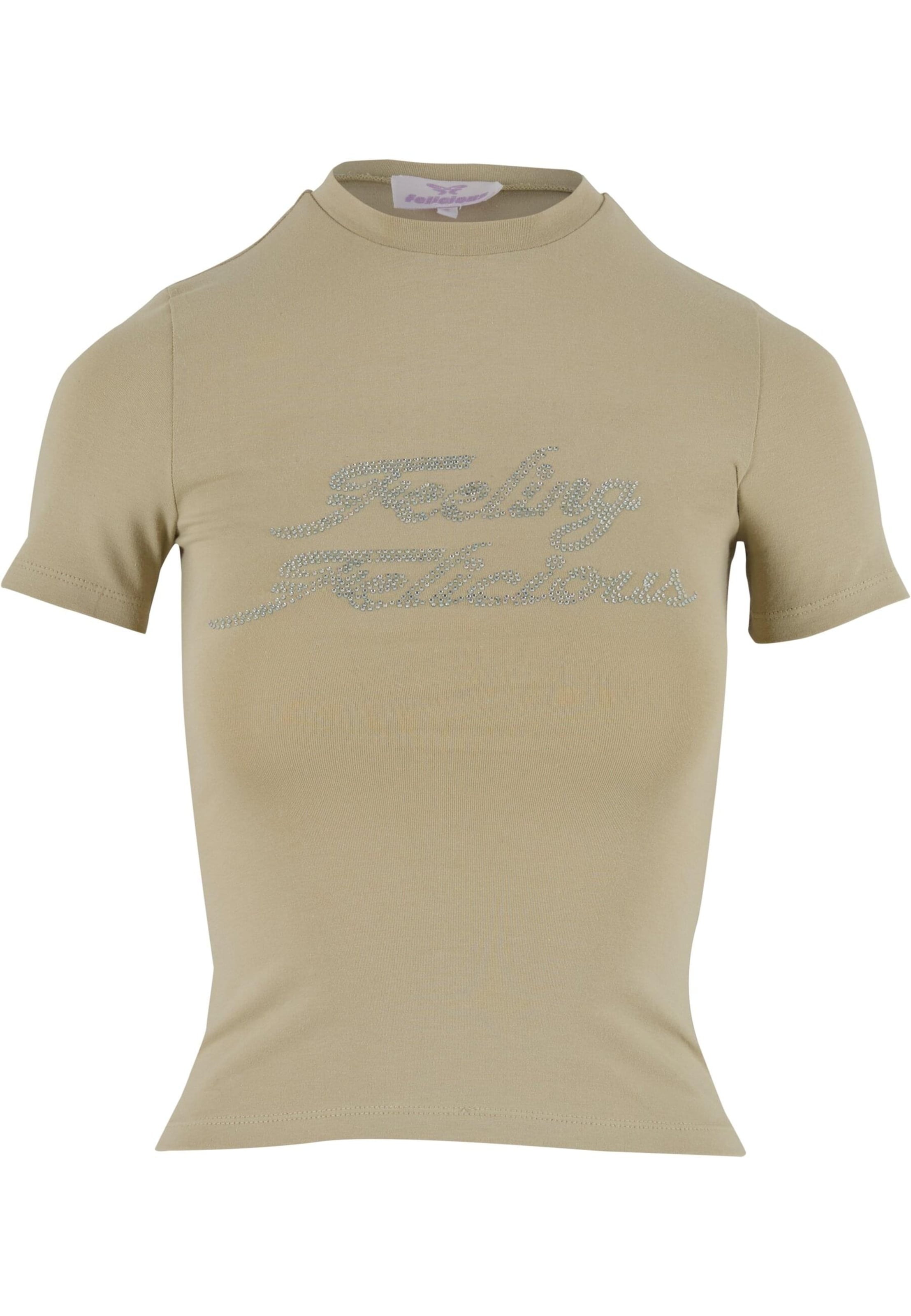 Felicious Shirt 'Feeling' in Green: front