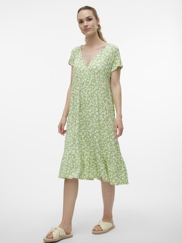 Robe 'Helen' MAMALICIOUS en vert : devant