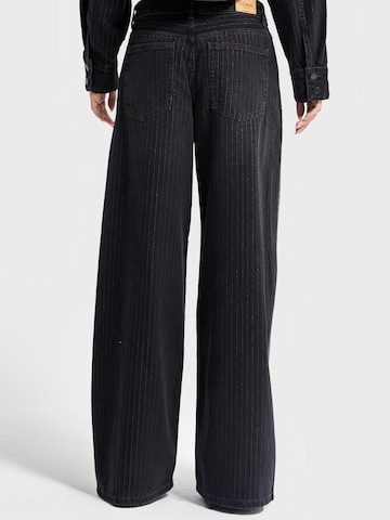 Wide Leg Jean 'Wide Low Rise Jeans' IT'S BASIC en marron
