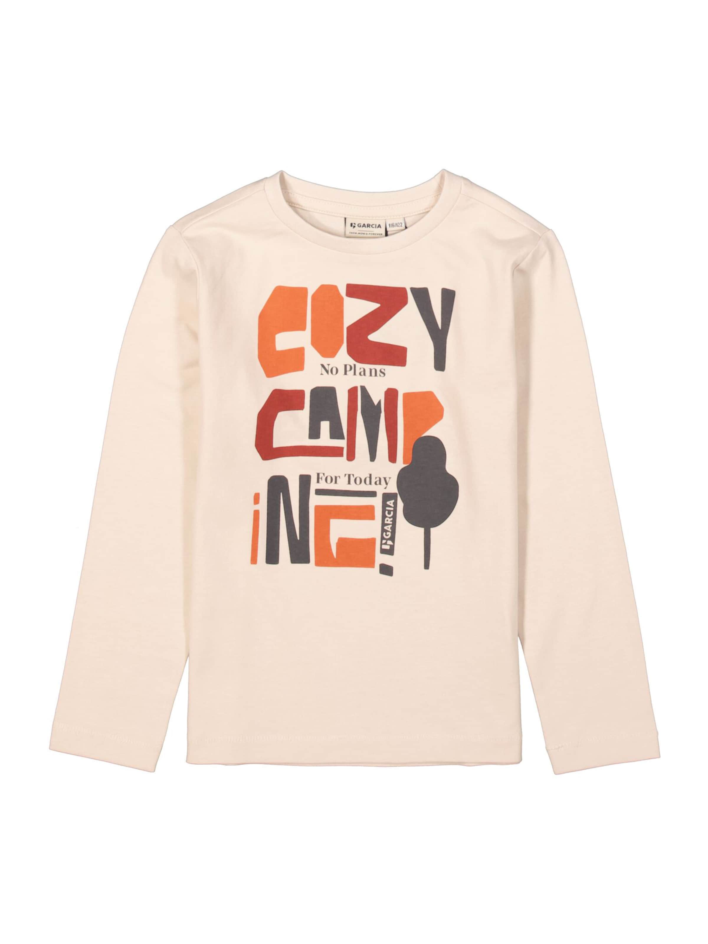 Tricou de la GARCIA pe alb: față