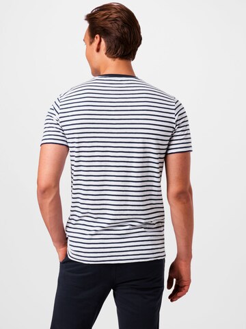 KnowledgeCotton Apparel Shirt 'ALDER' (GOTS) in Blau
