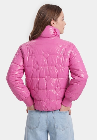 MYMO - Chaqueta de entretiempo en rosa