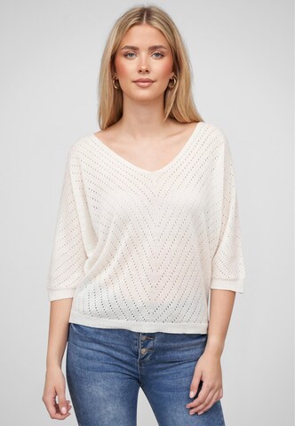 Pull-over Cloud5ive en blanc : devant