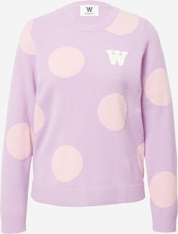 WOOD WOOD Sweater 'Asta' in Purple: front