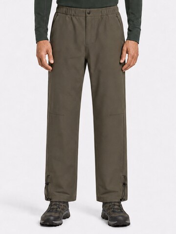 YOUTHUP - regular Pantalón de montaña 'SAUMREGULIERUNG' en verde