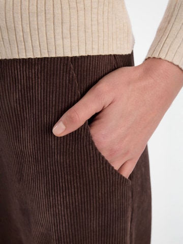 Ana Alcazar Regular Trousers 'Enliria' in Brown