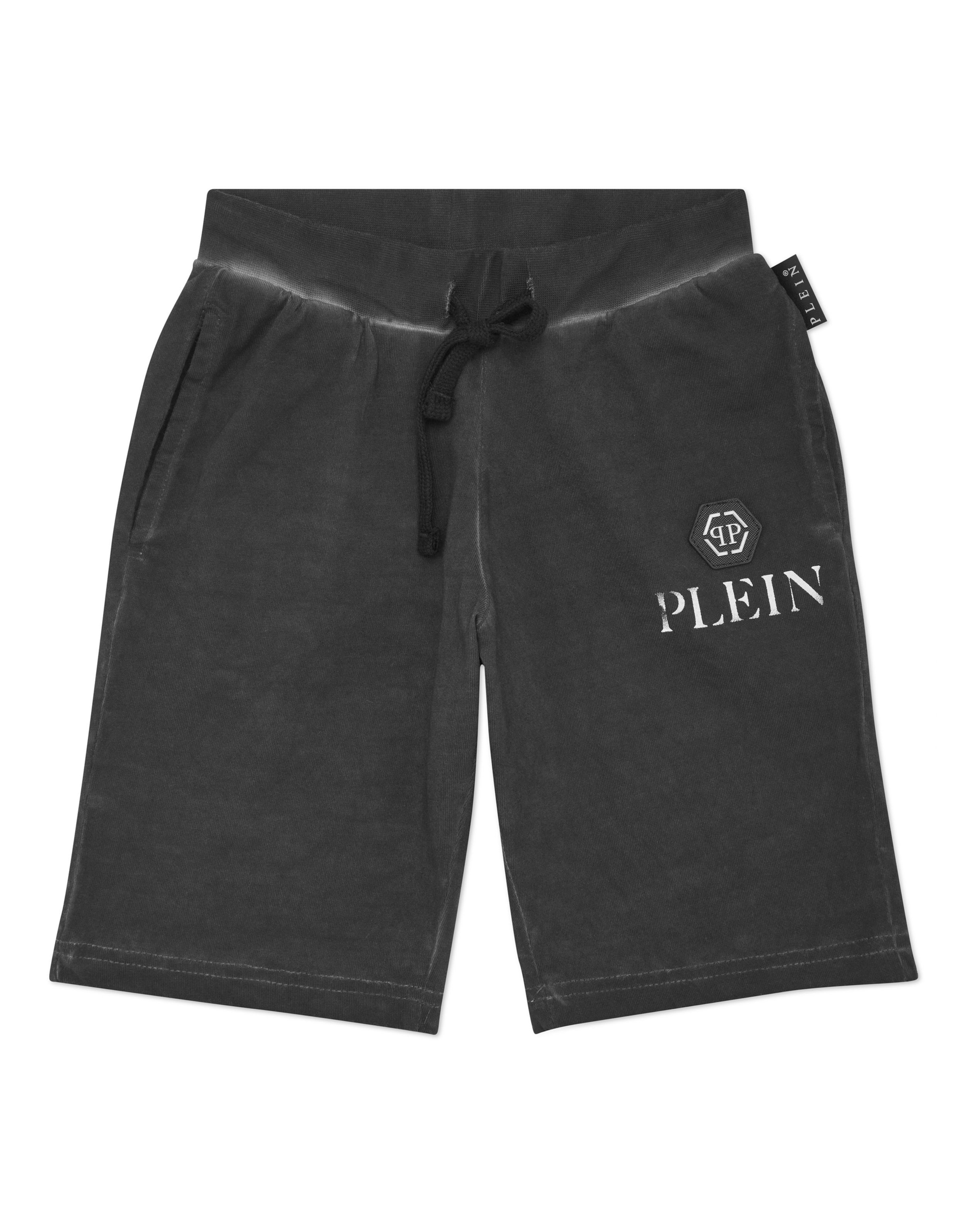 Philipp Plein - Regular Calças em preto: frente