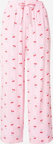 rožinė ETAM Pižaminės kelnės 'CALISTO': priekis