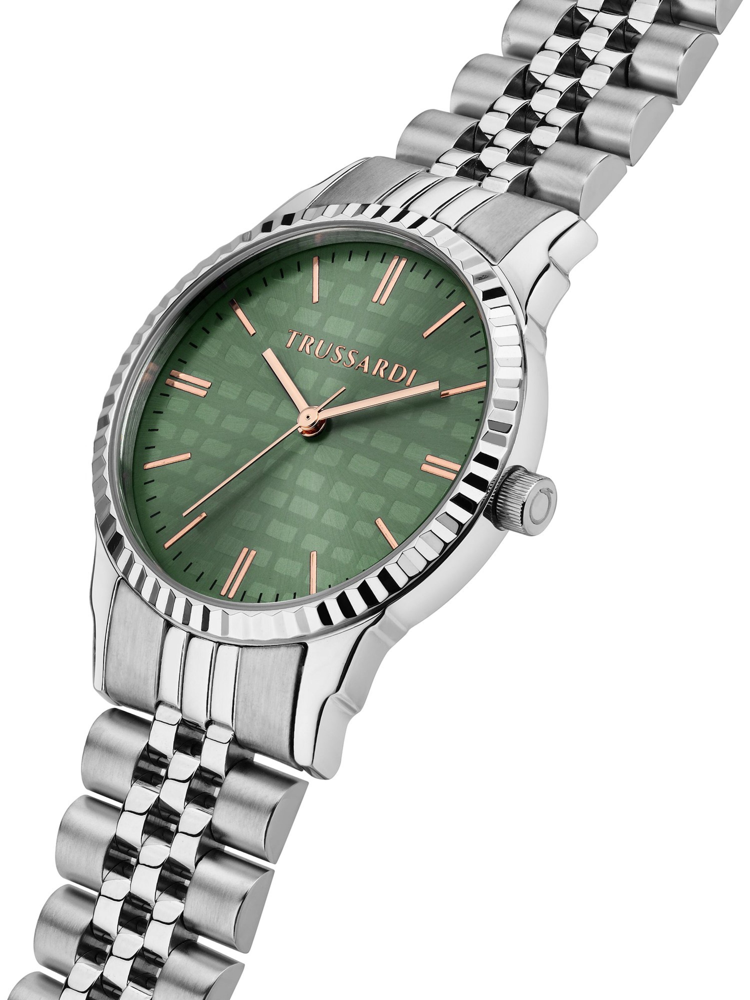Trussardi Analog Watch in Green