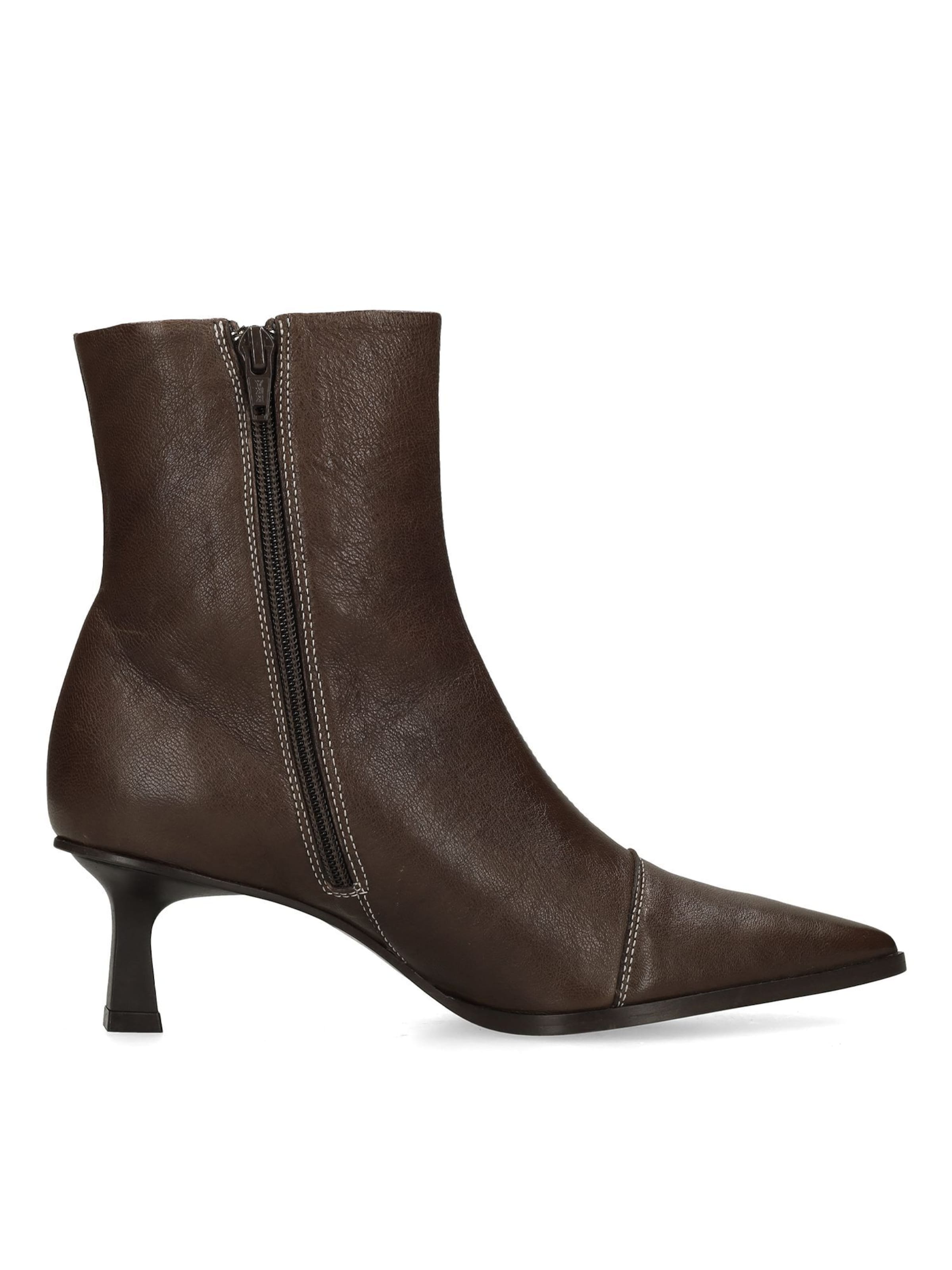 MANFIELD Stiefelette in Braun
