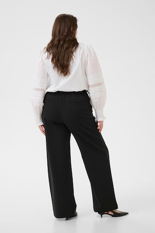 KAFFE CURVE Blouse 'KCBelli' in White