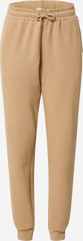Esmé Studios Tapered Trousers 'Augusta' in Brown: front