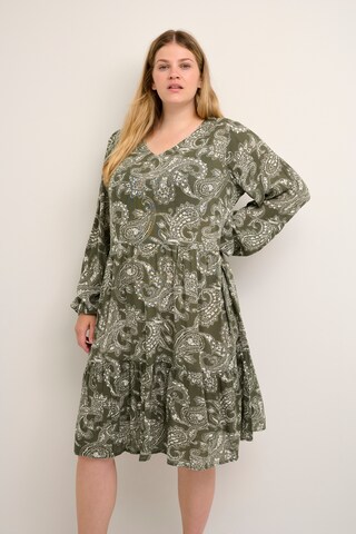 KAFFE CURVE Dress in Green