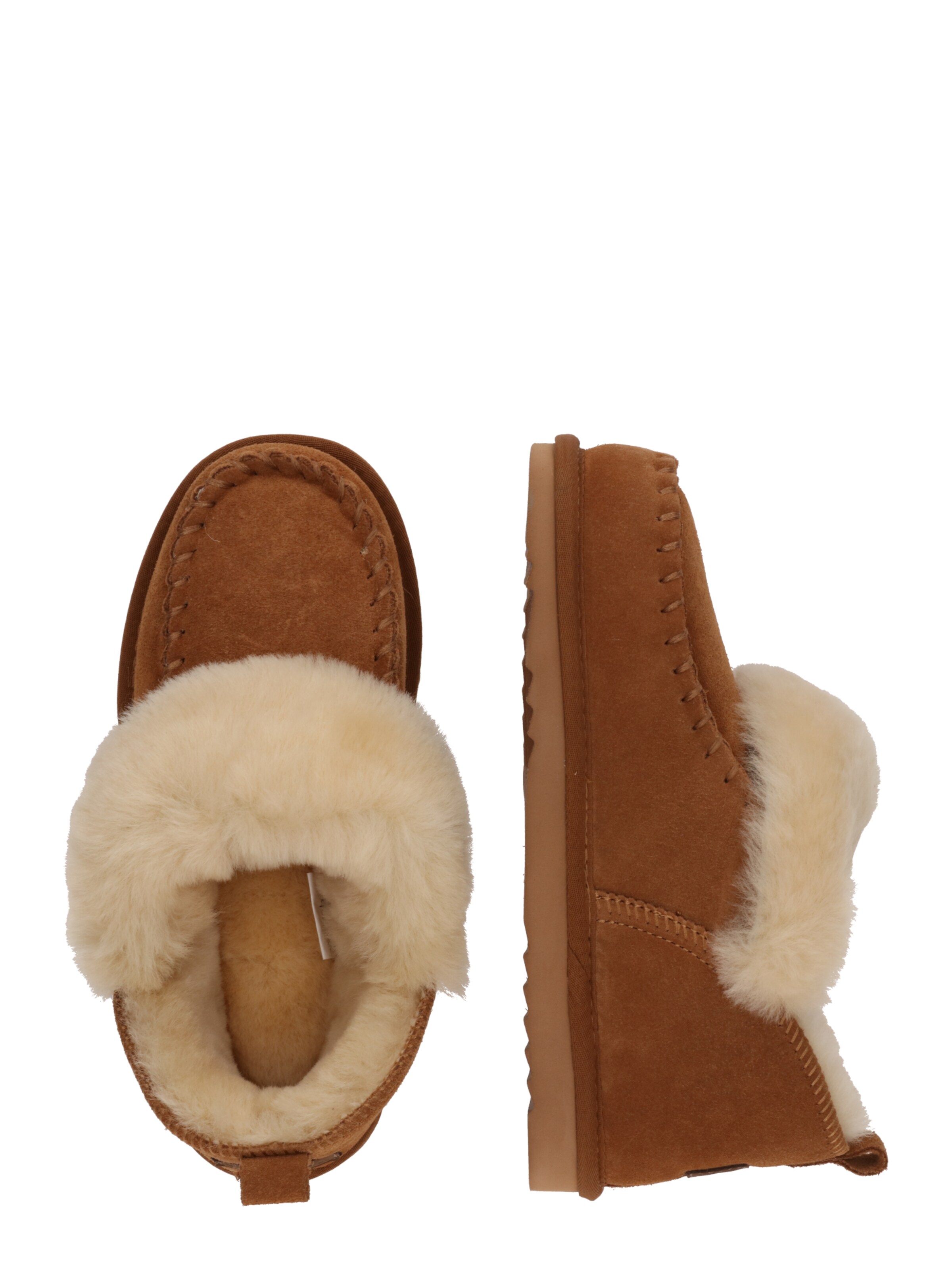 Pantoufle Warmbat en marron