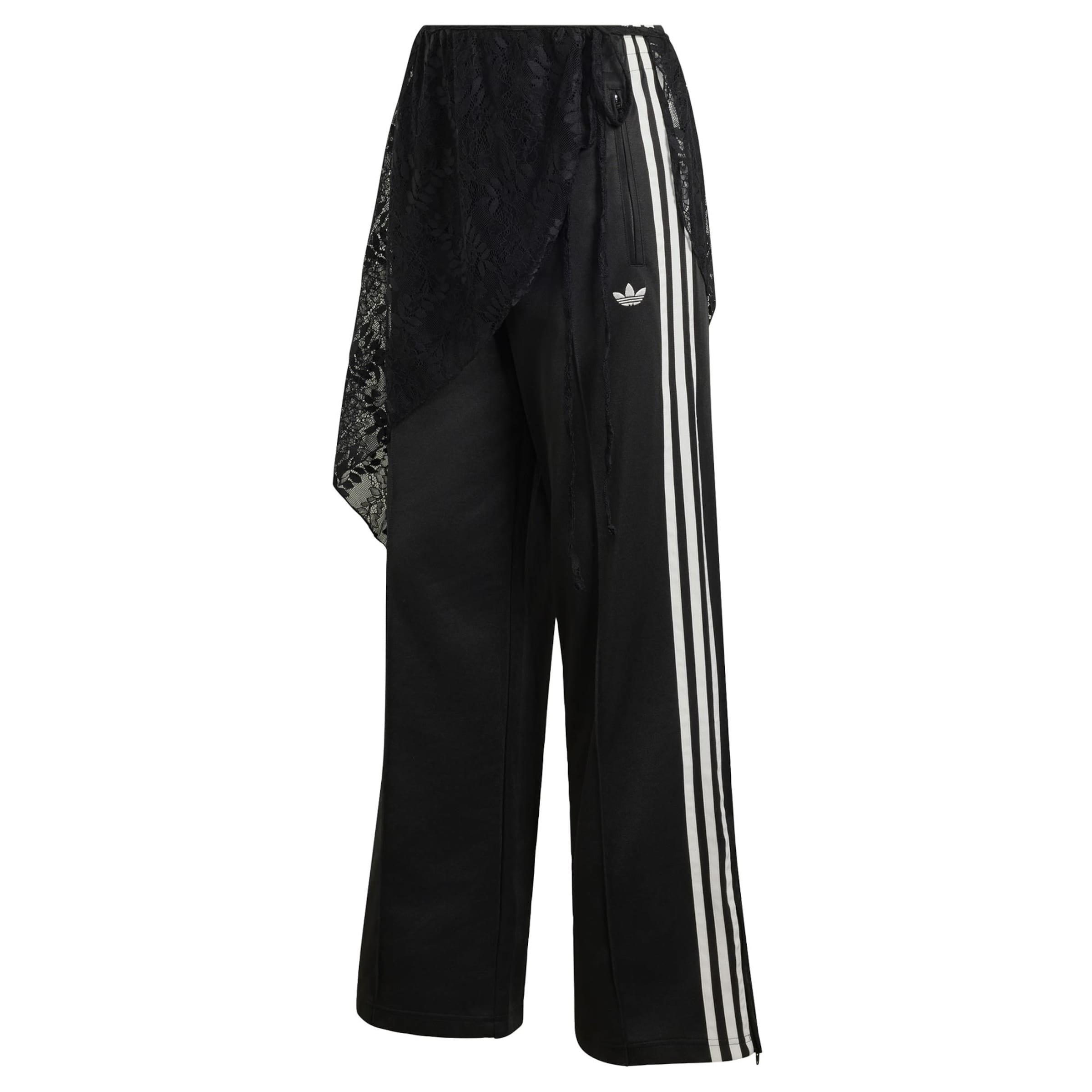 Loosefit Pantalon de sport '2IN1 FIREBIRD LOOSE LACE SKIRT' ADIDAS ORIGINALS en noir : devant