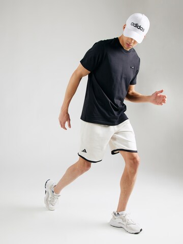 ADIDAS PERFORMANCE - Loosefit Pantalón deportivo 'Heritage' en blanco