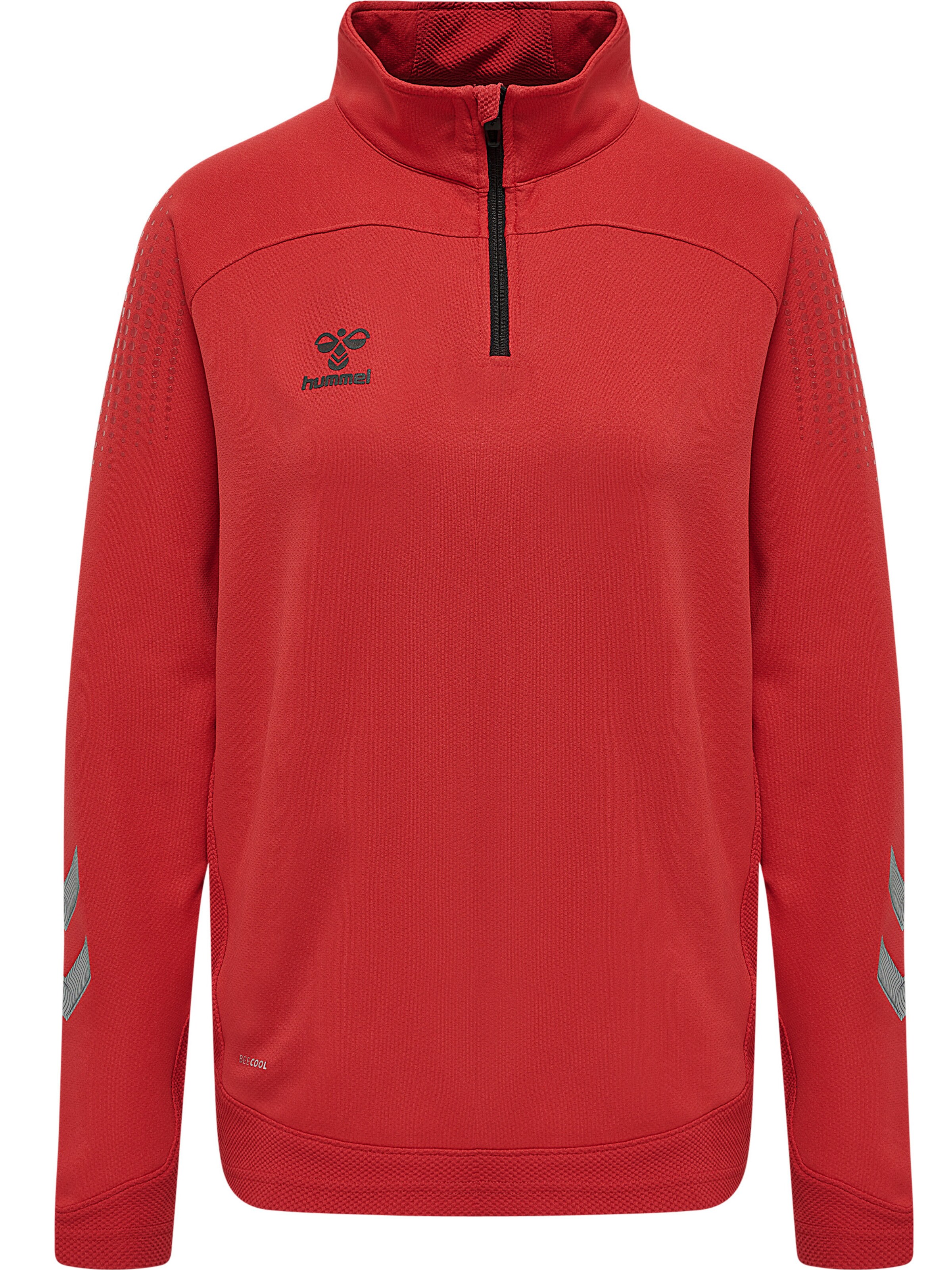 Hummel Trainingsjack in Rood: voorkant