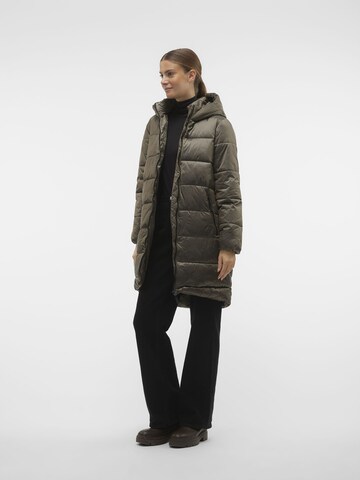 VERO MODA Winter Coat in Green