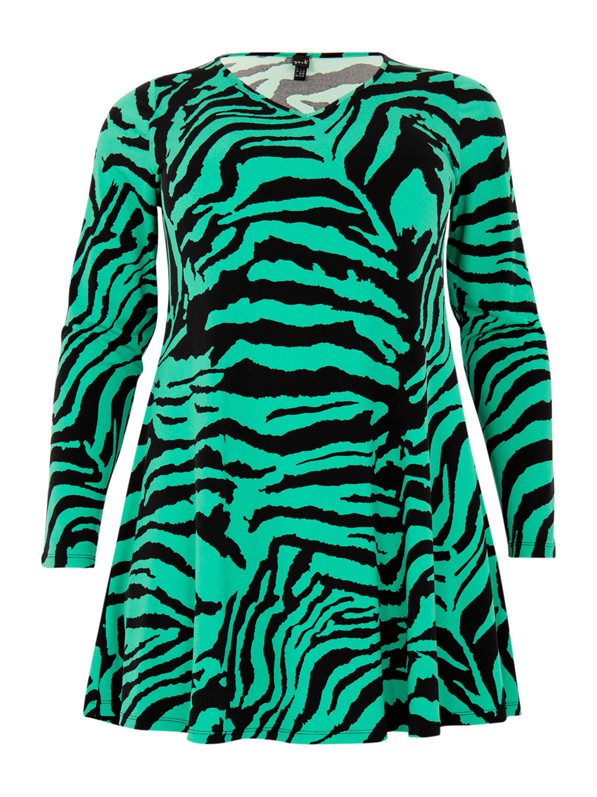 YOEK Tunic in Green: front