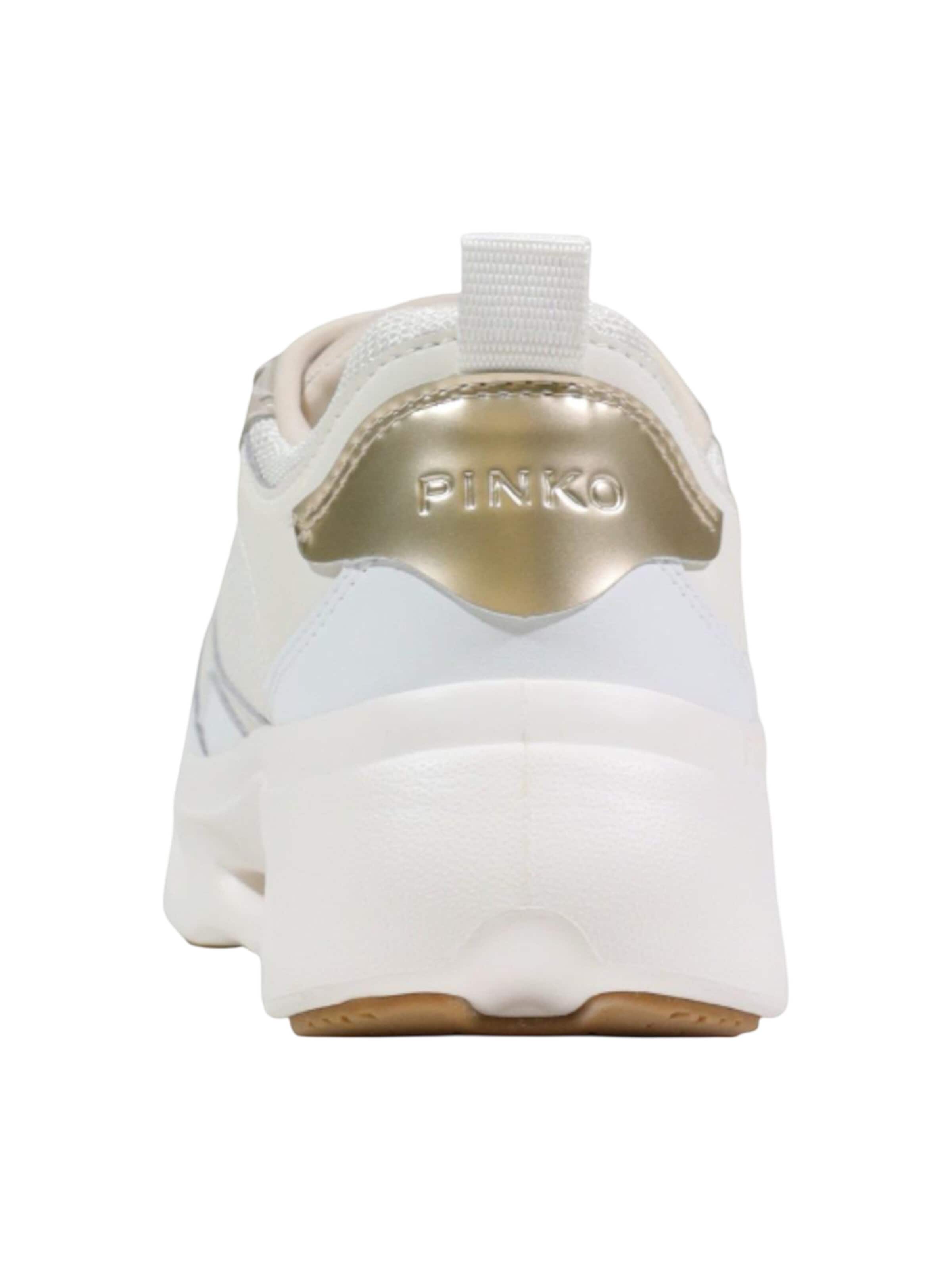 Sneaker bassa 'PINK 09 SS0167 P132' di PINKO in bianco